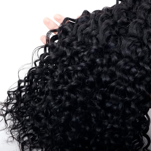 Forevermore Water Wave Bulk Human Hair No Weft boho Knotless Braids Human Hair 26 Inch Remy Human Hair For Braiding 2 Bundles Braids Per Pack 100g Micro Braiding Human Hair Wet and Wave Natural Color