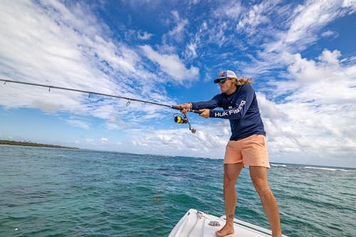 HUK Mens Icon X Crew Shirt, Long-Sleeve Performance Fishing Shirt
