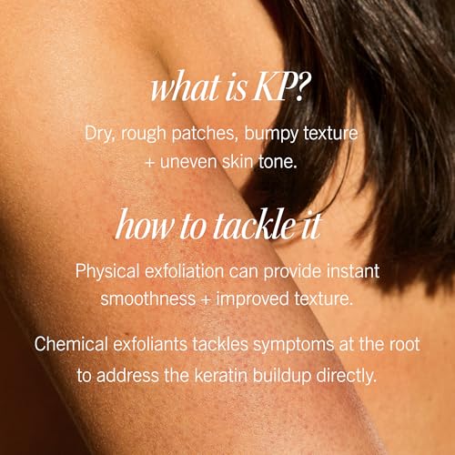 First Aid Beauty - KP Bump Eraser Body Scrub with 10% AHA, Keratosis Pilaris Skin Exfoliater with Glycolic and Lactic acid...