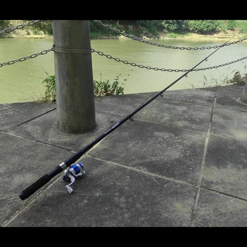 Fishing Pole Set, 2PACK Fishing Rod Combo with Telescopic Fishing Pole Spinning Reels Fishing Lures Fishing Pliers and Tra...