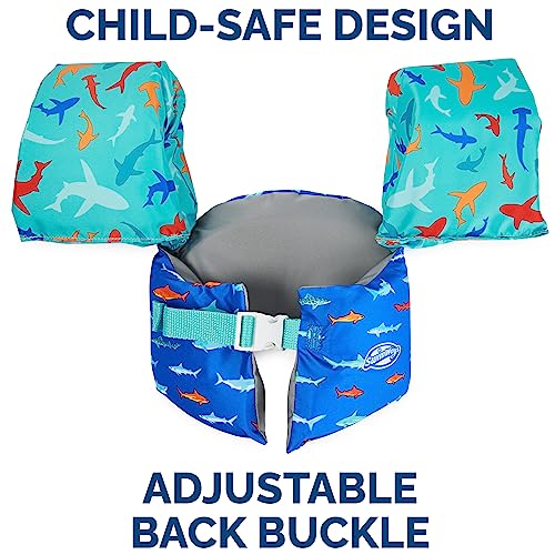 SwimWays Swim Trainer, US Coast Guard Approved Life Vest Kids Swim Vest