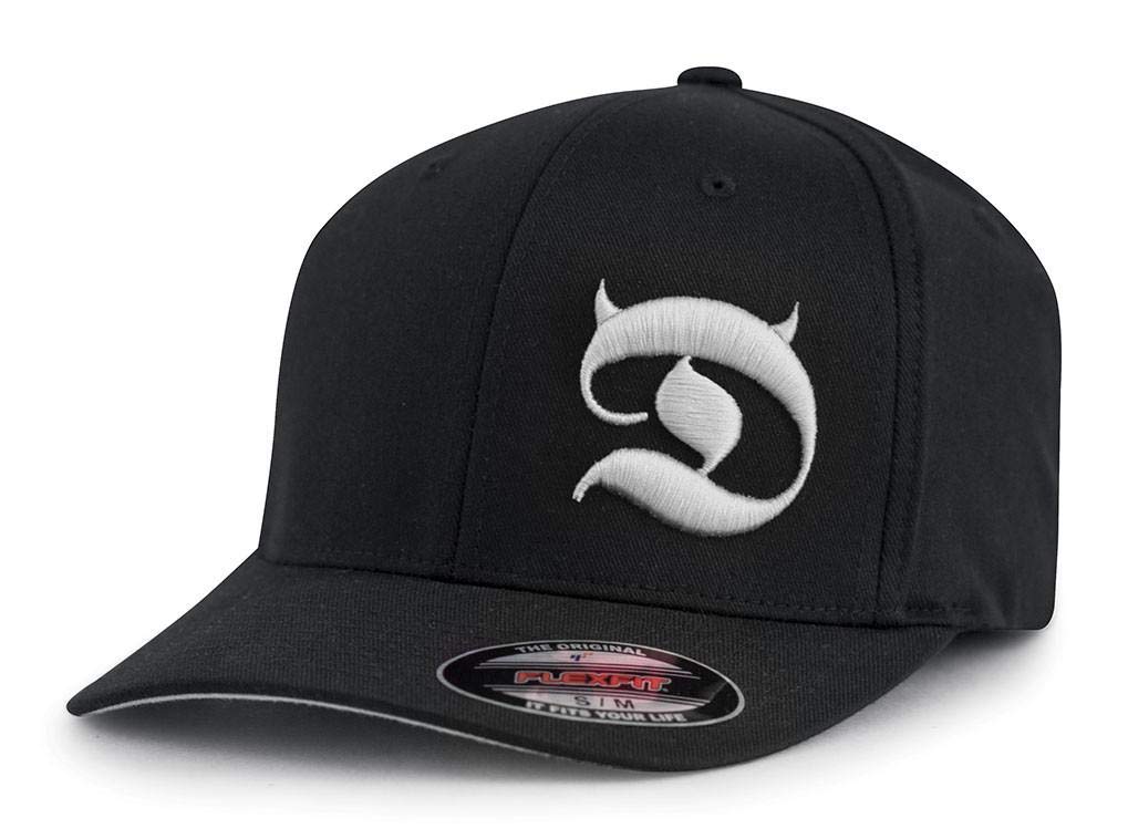 RED DEVIL CLOTHING Horned D S/M Black