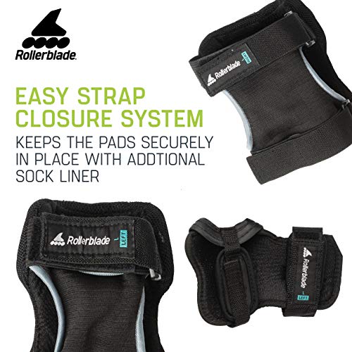 Rollerblade Skategear Junior 3 Pack Protective Gear, Knee Pads, Elbow Pads and Wrist Guards, Multi Sport Protection,Youth,...