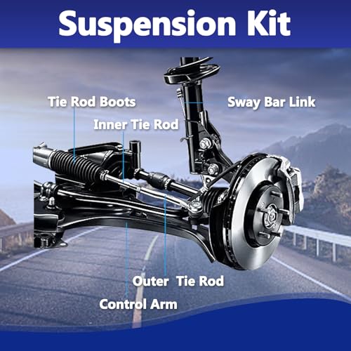 HAWK BROTHER Sway Bar End Link, Replacement For K80894 Front Stabilizer Sway Bar End Link Kits Compatible With Dodge Ram 1...