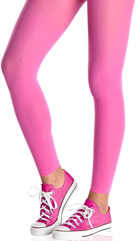 Amscan Perfect Team Spirit Footless Adult Tights Accessory, Pink, One Size Party Supplies