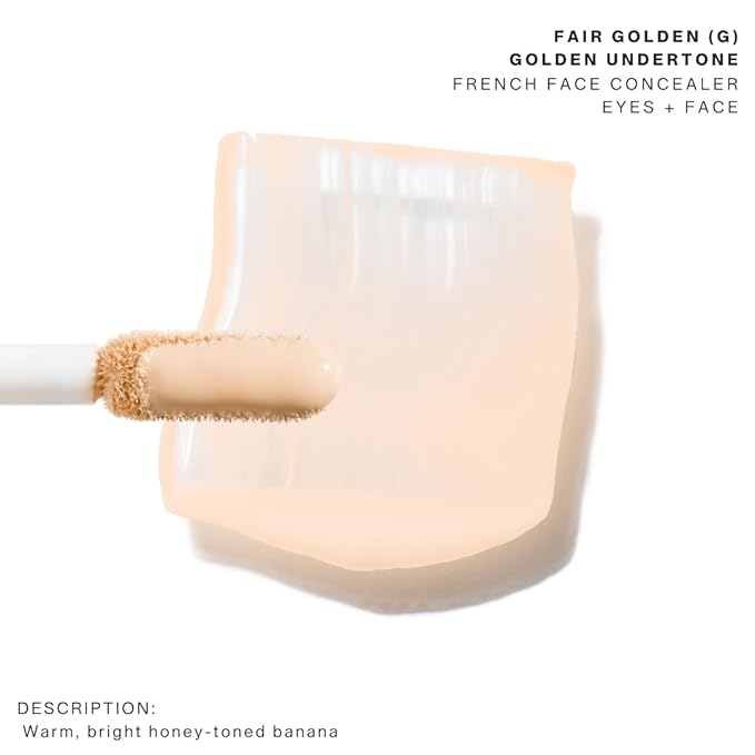 Maxine's Revenge FRENCH FACE CONCEALER | Hydrating & Blurring for Eyes + Face (Fair Golden)