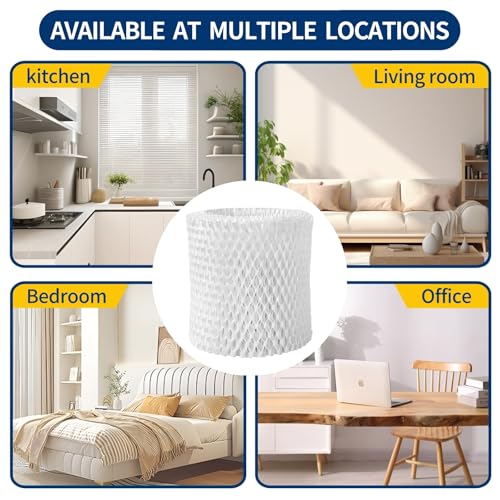 Gazeer Humidifier Replacement Filter Compatible with Canopy Bedside and Nursery Humidifier,Made with Wood Pulp, Paper Filt...