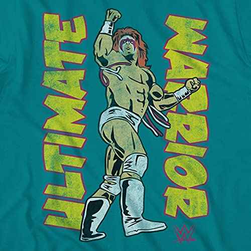 WWE Mens Ultimate Warrior Shirt - Ultimate Warrior - World Wrestling Champion T-Shirt