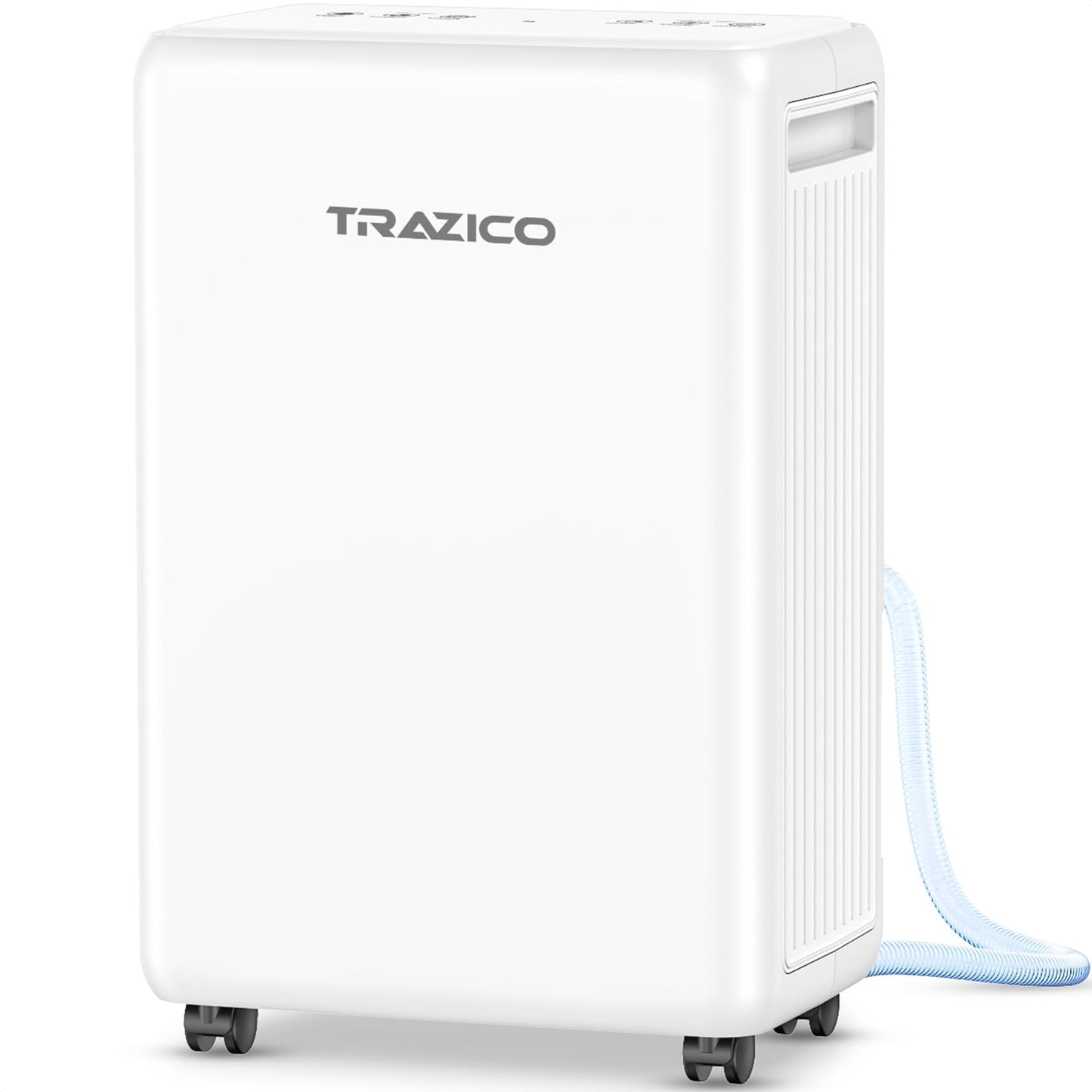 2000 Sq.ft Dehumidifier for Basement, Trazico 30 Pint Dehumidifiers for Home with Drain Hose, Quiet Operation, Intelligent Humidity Control, 3 Modes, 24H Timer, Auto Defrost, for Bathroom Bedroom RV