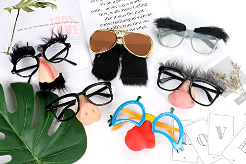 Ocean Line Halloween Glasses - 6 Pairs Fun Halloween Costume Party Favors