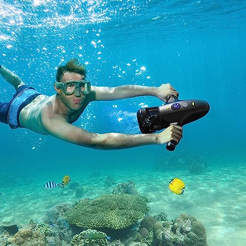 Crew & Axel Underwater Scooter 2-1 for Paddle Boards & Scuba Snorklering Swimming - Paddle Board Motor - Paddle Board Scoo...