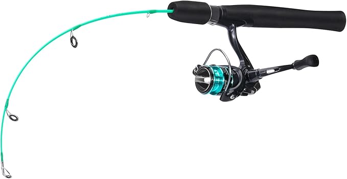 Sougayilang Ice Fishing Rod and Reel Combo, Ice Fishing Gear Complete Kit, Include Ice Jig and Ice Fishing Accessories, Sp...