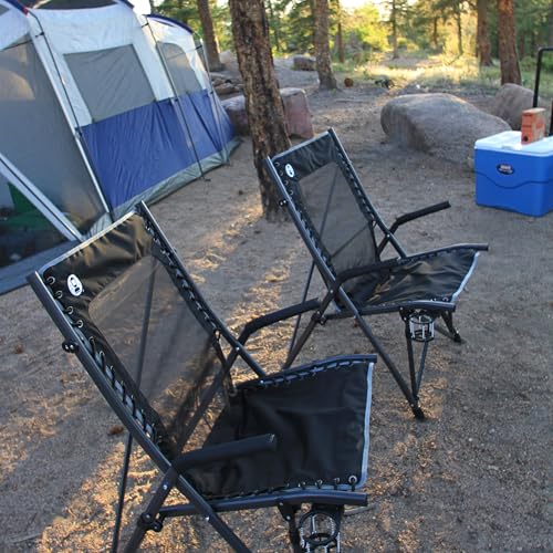 Coleman Comfortsmart Portable Suspension Chair, Ultra-Comfortable Outdoor Camping Chair with Drink Holder & Carry Bag, Sup...