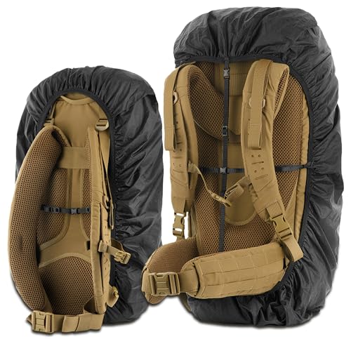 M-Tac Backpack Rain Cover Waterproof - Bag Rain Cover - for Hiking Travel Camping Military