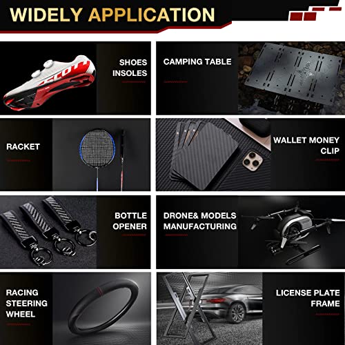 ARRIS 0.5x300X400mm 1.0MM 1.5MM 2MM 2.5MM 3MM 3.5MM 4MM 4.5MM 5MM 6MM 100% 3K Carbon Fiber Laminate Plate Panel Sheet Twil...