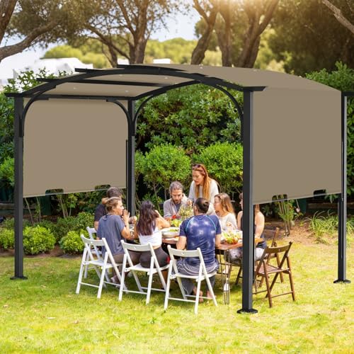 Pergola Canopy Replacement Cover for Lowe's Allen + Roth 10x10 Ft Freestanding Pergola, 200" x 103" Shade Cover, Compatibl...
