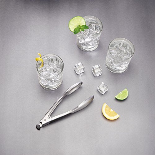 OXO 3107300 Steel Ice Bucket and Tongs Set