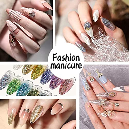 36 Colors Set, Fine Glitter for Resin, Arts and Craft Supplies Glitter, Cosmetic for Body Nail Face Hair Eyeshadow Lip Glo...