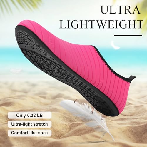 Water Shoes for Women Men Slip-on Barefoot Aqua Yoga Socks for Swim Pool Beach Surf River