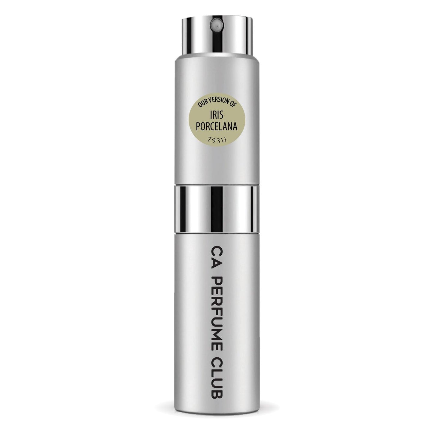 CA Perfume Impression of Iris Porcelana for Women and Men Floral Scent Long Lasting Unisex Fragrance Eau De Parfum Travel Size Refillable Atomizer Spray 0.27 Fl Oz 8ml