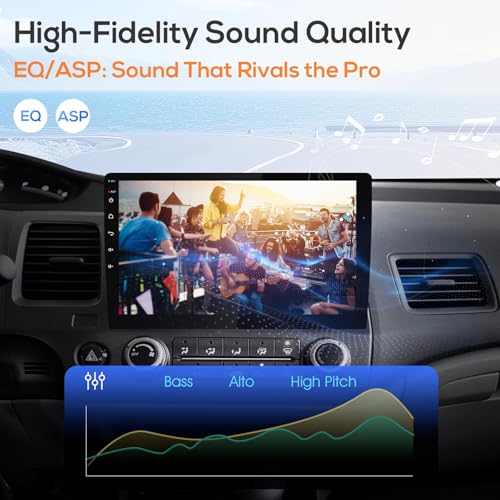Haudio 10.1" Double Din Car Stereo, Touchscreen Car Radio with Wireless Apple CarPlay & Android Auto, Bluetooth 4.1, HD Ba...