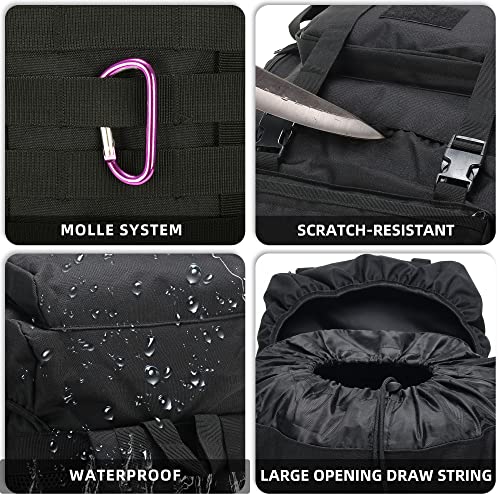 King'sGuard 70L Camping Hiking Backpack Tactical Backpack Military Molle Rucksack Backpack for Outdoor