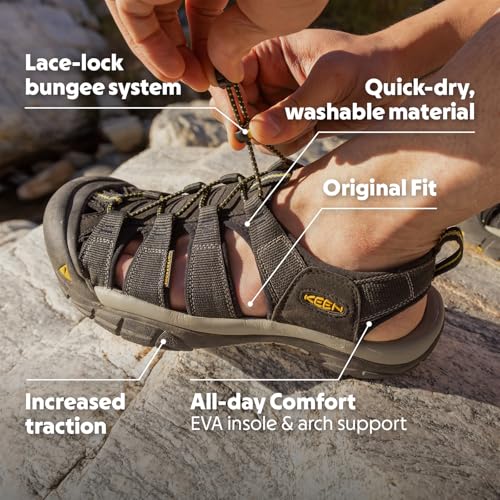 KEEN Men's Newport H2 Closed Toe Water Sandals