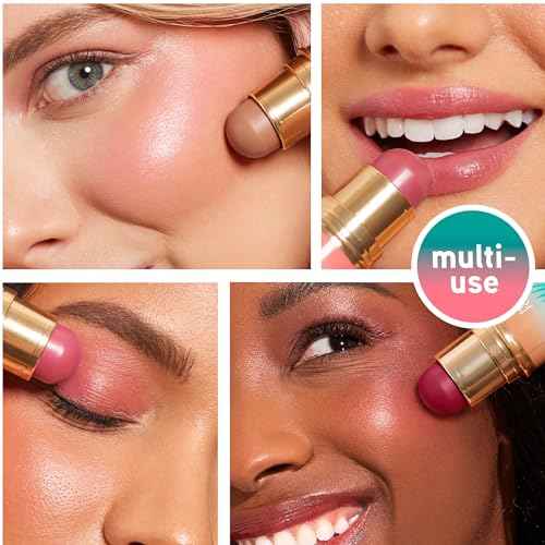 Physicians Formula Butter Glow & Go Multiuse Stick, Ultra-Creamy Radiant Finish Formula with Murumuru Butter, Vegan & Cruelty-Free- Sunkissed Rose