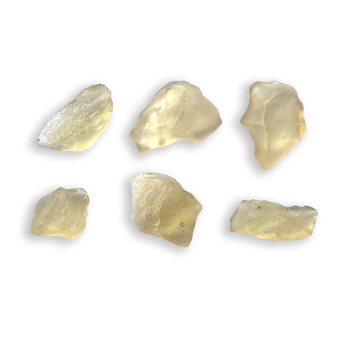 Starborn Golden Tektite Libyan Desert Glass 10-25 Carat Stone - One Piece