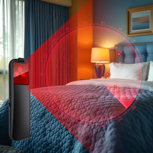 abyliee Upgraded Hidden Camera Detector - AI-Powered Anti-Spy Device, GPS Tracker & Bug Detector, Portable RF Signal Scann...