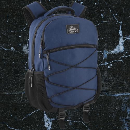 Kelty Laptop Backpack Bag 25 L Hiking Backpack for Men, Women, Work | 18 inch Travel Backpack Carry On Approved (Navy)