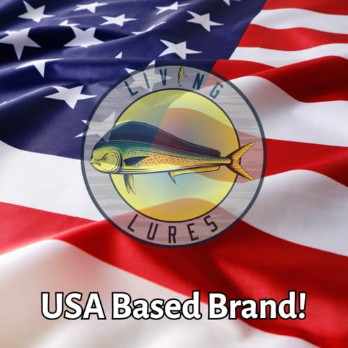 Living Lures Fishing Hooks, Circle Hooks, 150PCS 2X Strong Rust & Corrosion Resistant High Carbon Steel, Saltwater Fishin...