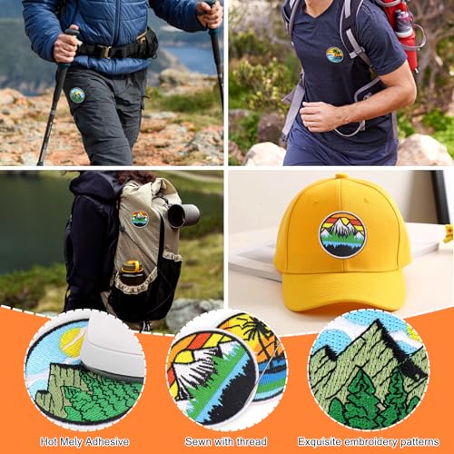 Dreamtop Scout Costume Set, Explorer Costume Accessories with Adventure Sash Patches Hat Neckerchief Flags for Adults Men ...