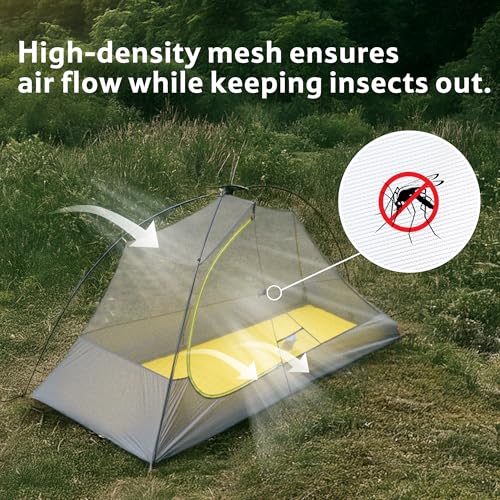 Naturehike Star Trail 2.3lb One Person Tent, Easy Setup, Compact, Spacious, Ultralight 1 Person Backpacking Tent for Campi...