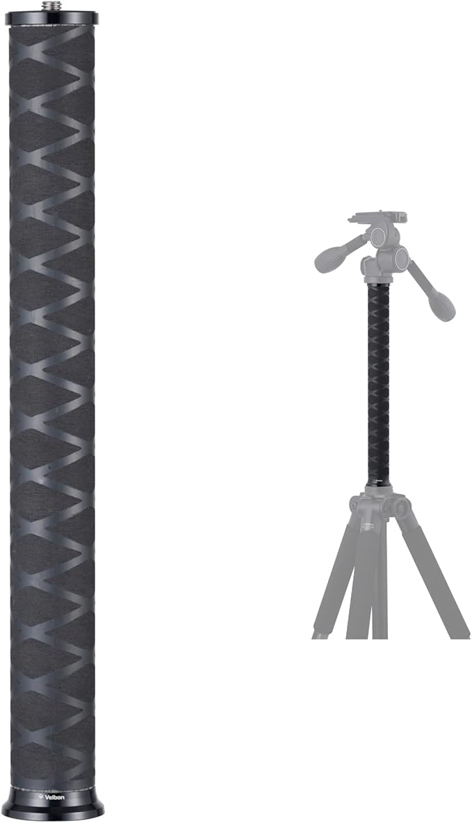 Velbon 0017915501720 Carbon Extension Pole 350AZ Tripod Extension 13.8 inches (35 cm) Extension Rod Elevator Extension