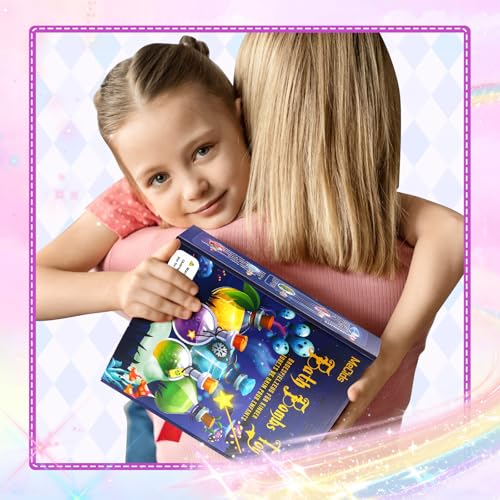 MeCids Magic Potion Bubble Bath Bombs for Kids -Bath Color Tablets Bath Potions for Toddlers Ages 4-12 Fun Science Kit Gift for Birthday, Halloween，Christmas- 6 Pack
