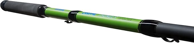 Lew's Crappie Thunder Telescopic Fishing Rod, Light Power, Fast Action, Premium Fiberglass Blank, EVA Foam Handle, Crappie...
