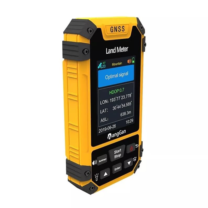 Heltec Handheld GPS Land Meter, High Accuracy GNSS Surveying Equipment for Land Measurement & Hiking 6 Satellite System Po...