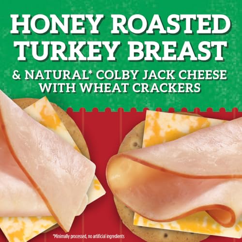 Hillshire Farm Snack Kit: Honey Turkey, Colby Jack Cheese, Wheat Cracker, 2.76 Oz