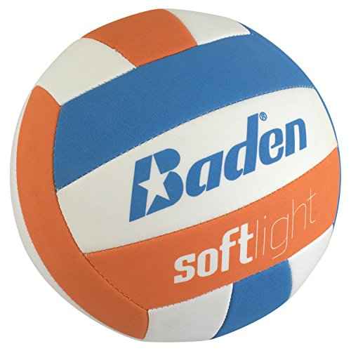 Baden | Softlight VXT1 | No Sting FlexFoam Cover | Youth Lightweight Training Volleyball | K-5 Youth Players | Official Size 5 + 20% Lighter | Official Ball of BYOP