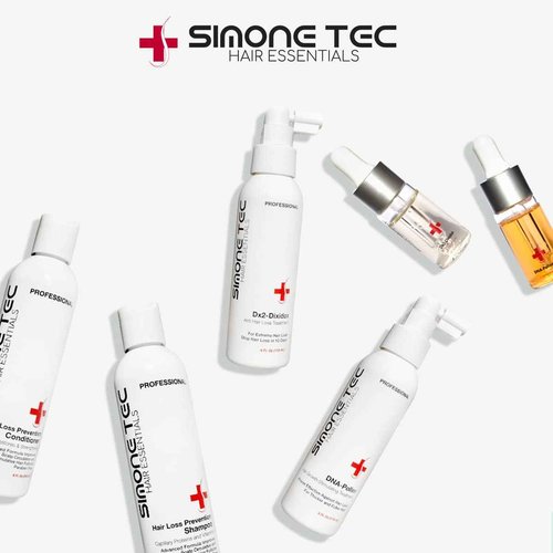 Simone Tec Hair Essentials DNA-Pollen Hair Growth Stimulating Treatment Proven Effective Against Hair Loss for Thicker and Fuller Hair