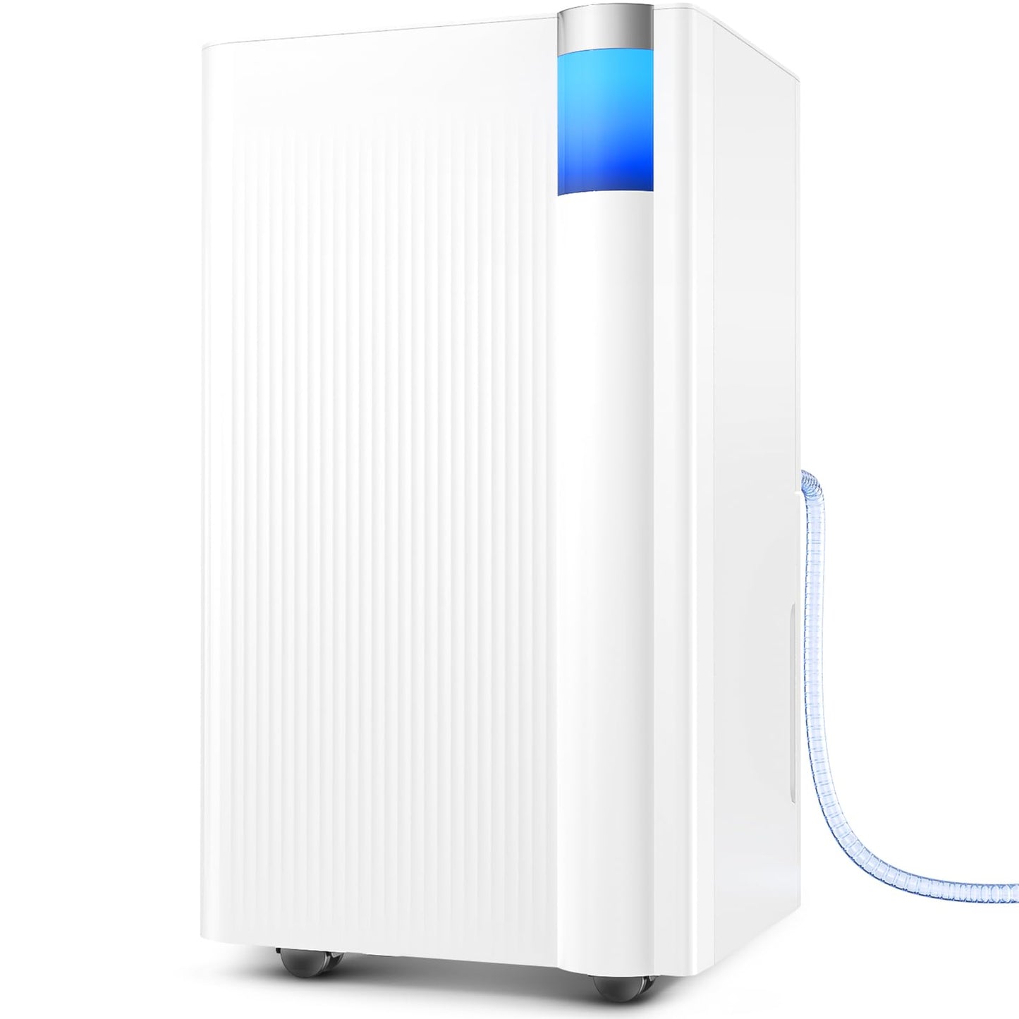 1500 Sq.Ft Dehumidifier for Basement with Drain Hose, 20 Pints Dehumidifiers for Home Large Room Bathroom Bedroom, 3 Modes, Smart Humidity Control, Sleep Mode, Auto Defrost, 24H Timer