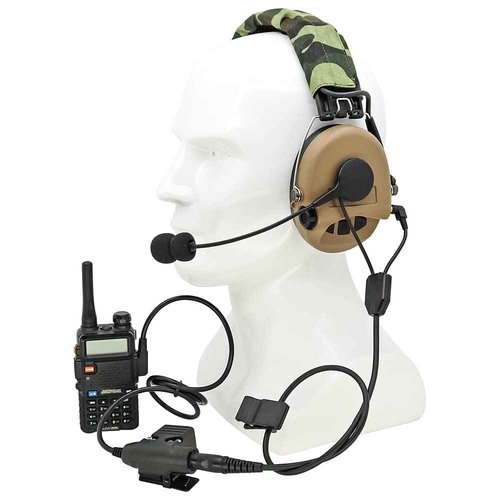 Bifrost Gear Y-Cable Harness and Microphone Conversion Kit for Howard Leight