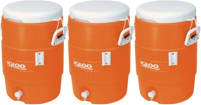 Igloo 5 Gallon Seat Top Beverage Jug with spigot - (3 Container)