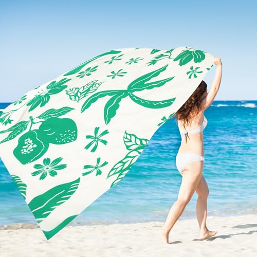 Alarmore Beach Blanket Waterproof Sandproof, 9 Ft X 10 Ft Extra Large Sand Free Beach Mat, Big Compact Lightweight Quick D...