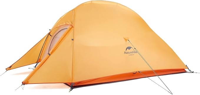 Naturehike Cloud-Up 2 Person Tent Lightweight Backpacking Tent with Footprint - Free Standing Ultralight Camping Hiking Ba...