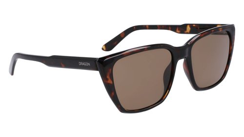 Dragon Womens Luna Sunglasses -Shiny Tortoise Frame | Ll Brown Lens