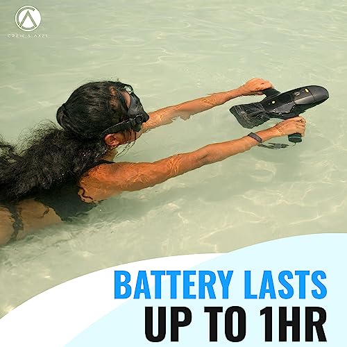 Crew & Axel Underwater Scooter 2-1 for Paddle Boards & Scuba Snorklering Swimming - Paddle Board Motor - Paddle Board Scoo...