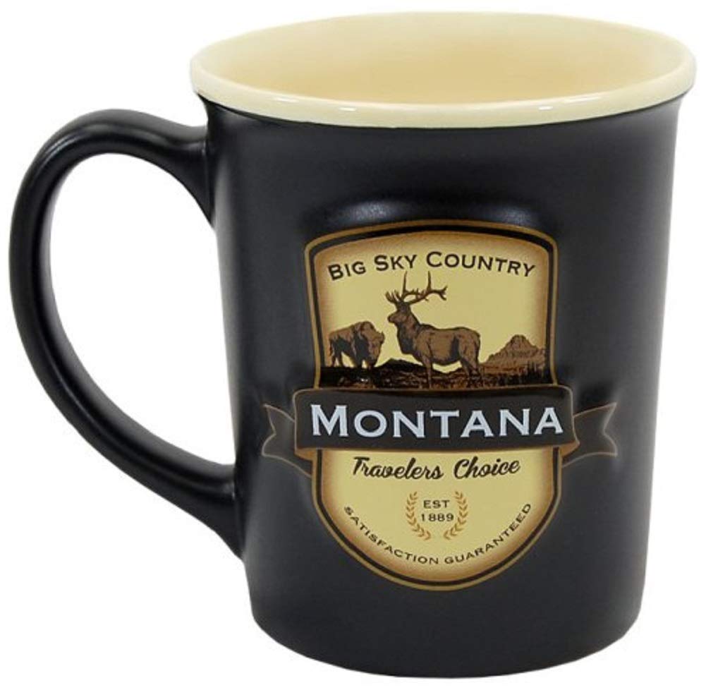 Americaware - State of Montana Souvenir Gift Ceramic Coffee Mug / Cup - 18oz