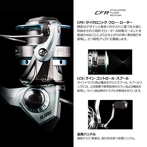 Okuma Alaris Graphite Frame 4 Ball Bearing Freshwater Spinning Reel